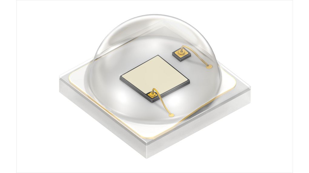 High Power SMD LED Green 523nm 350mA 2.7V 120°